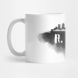 Ft. Worth watercolor Mug